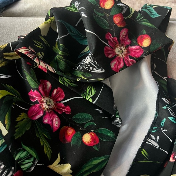 Sam Edelman Tropical Floral Dress Size 4 NWOT - Picture 8 of 9